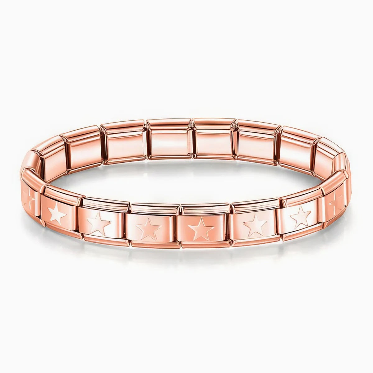 Kunoli Bracelet Italien 9 Mm Starter Set – 18 Charms + Outil + 10 Breloques Amovibles – Cadeau Idéal Femme Et Maman